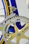 Engraved detail Colnago logo in front derailleur chain regina extraleggera