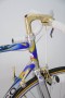Paint schema detail, stem engraved with Ernesto Colnago signature