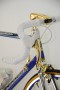 Engraved detail Colnago logo in brake lever, handlebar tape in leather perforated