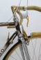 Campagnolo C Record hub and gold plated rim