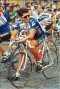Miguel Indurain with the TVT Banesto Bicycle